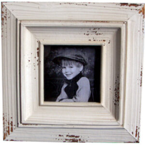 White Wooden Photo frame 20cm