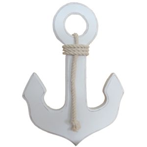 Anchor with Rope - White